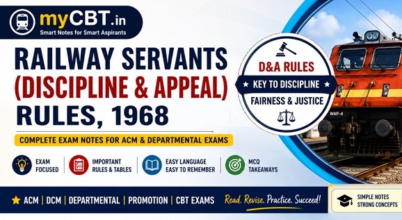 Railway Servants (Discipline & Appeal) Rules, 1968